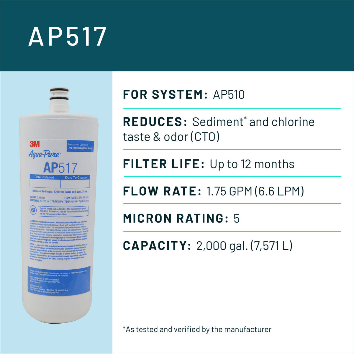Aqua-Pure™ AP517 Water Filter (AP51711)
