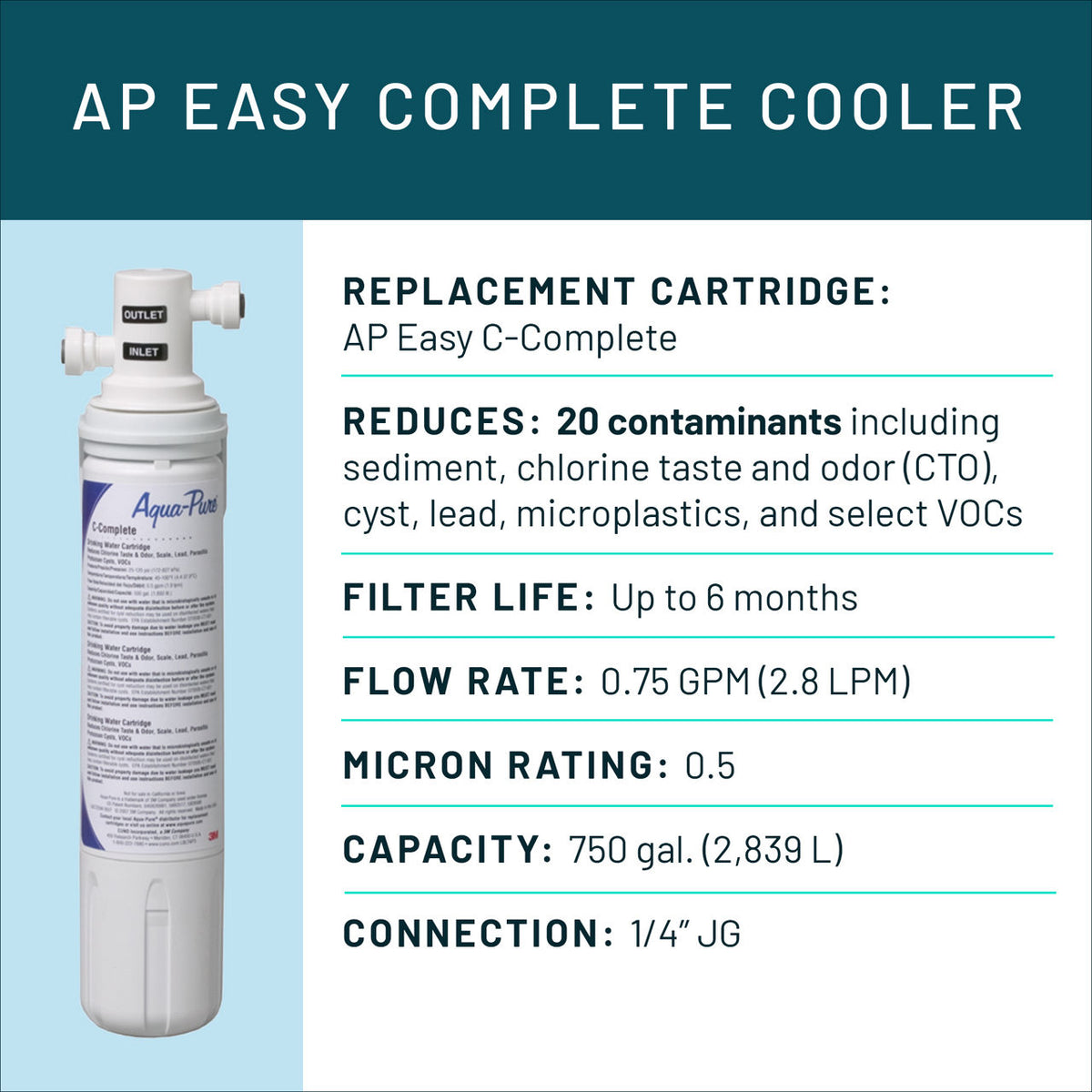 Aqua-Pure™ Complete Cooler System (04-99535)