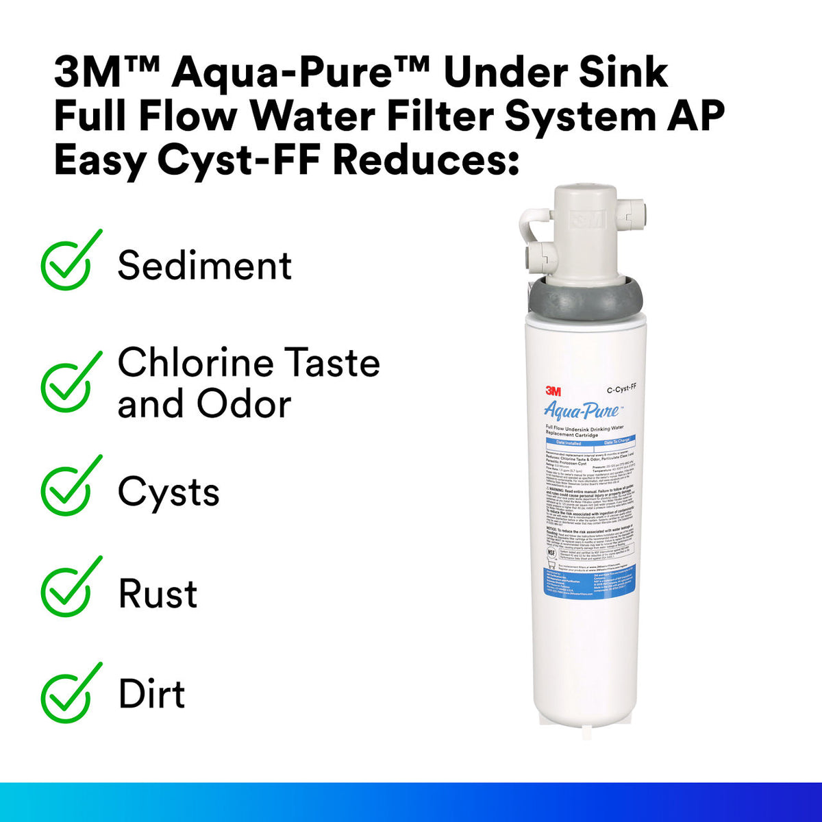 AP Easy Cyst-FF Full Flow Drinking Water System (5609223)