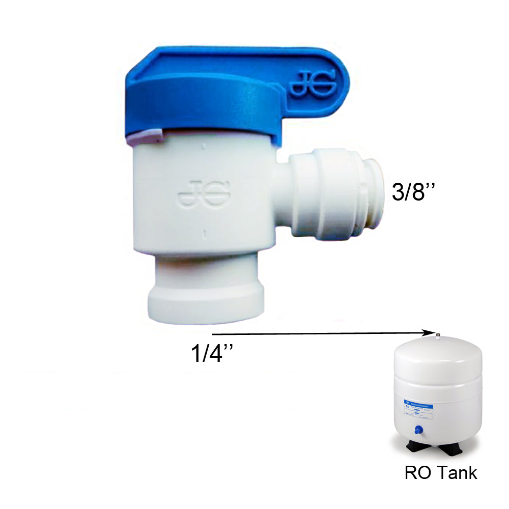 John Guest 90 Degree Ball Valve - 1/4