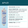 Ap431 Aqua-Pure™ AP431 Replacement Water Filter Cartridge (AP43111)