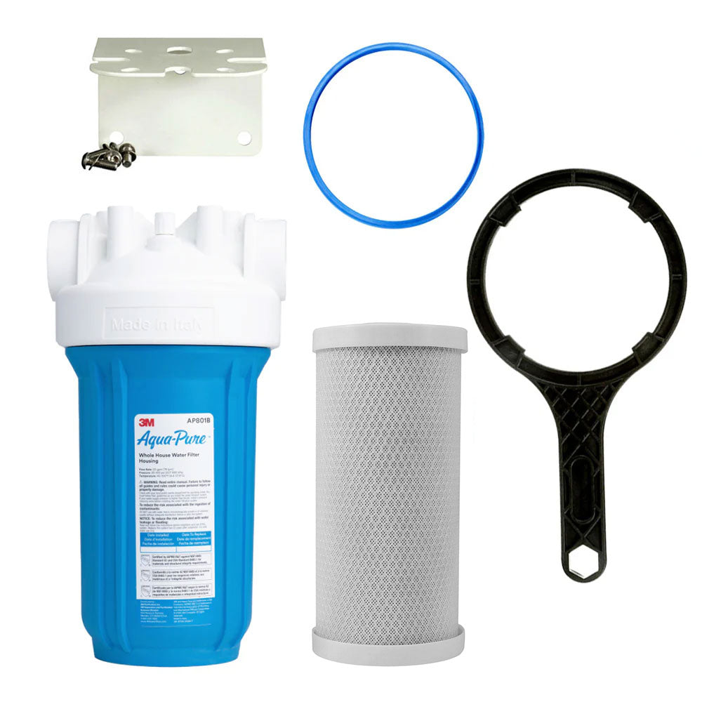 Aqua-Pure™ AP801B Whole House System PLUS Carbon Block Filter