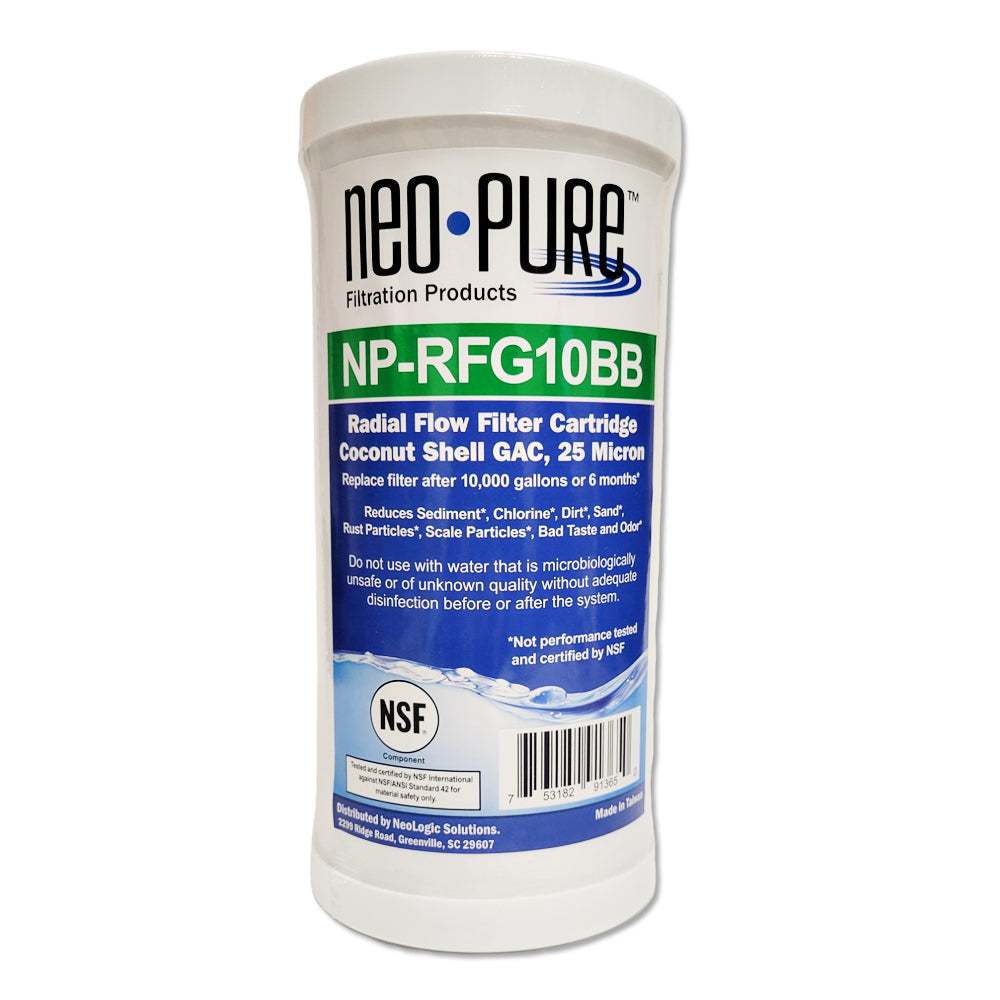 Neo-Pure NP-RFG10BB Granular Activated Carbon Filter (AP817 